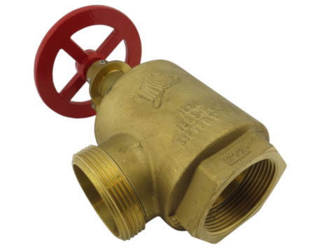 A pressure restricting hose valve