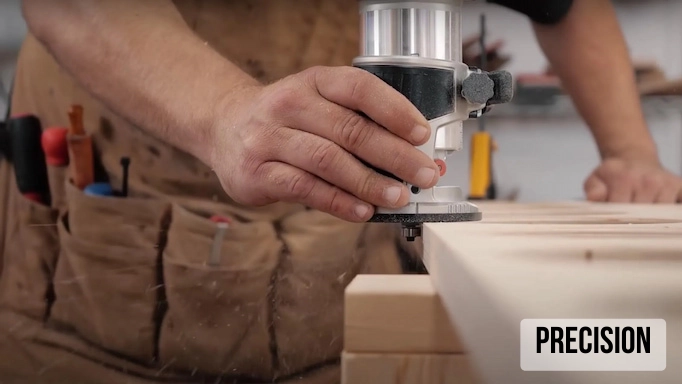 precision in router bits