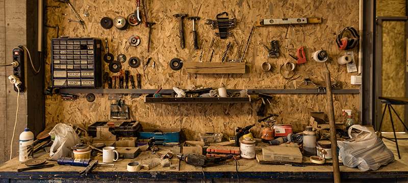 Woodworking bench table