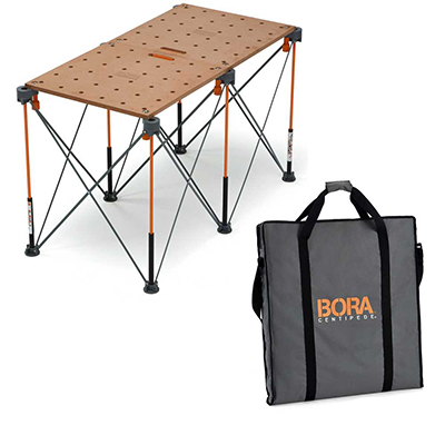 Bora Portamate Centipede Work Support Work Top Bag Bundle