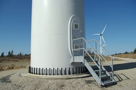 wind Turbine and bolts 2