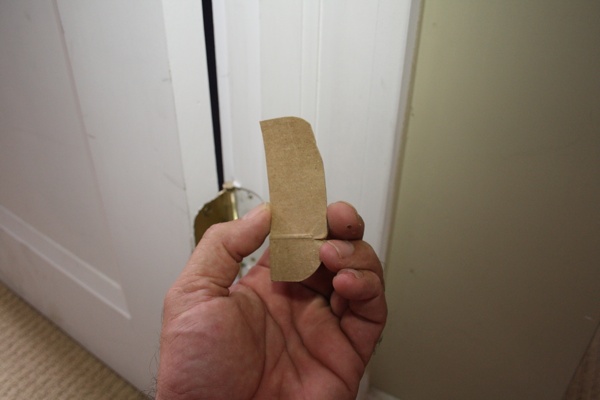 Stickng Door Cardboard